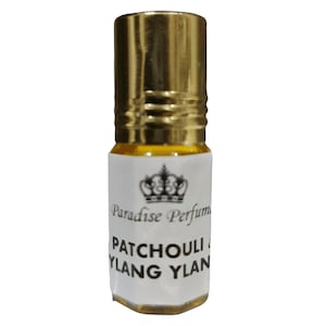 Patchouli Ylang Ylang | Gorgeous Roll On Fragrance Perfume Oil 3ml 6ml 12ml | Amazing Scent | Vegan & Cruelty-Free | Alcohol-Free | PPG