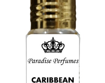 Caribbean Escape | Gorgeous Roll On Fragrance Perfume Oil 3ml 6ml 12ml | Amazing Scent | Vegan & Cruelty-Free | Alcohol-Free | PPG