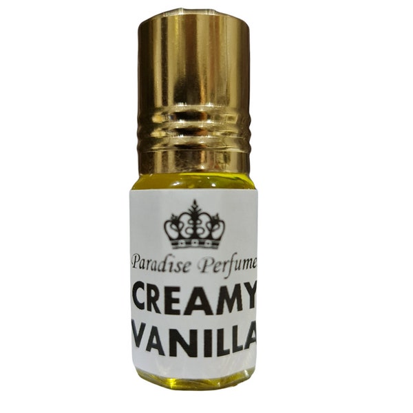 Creamy Vanilla | Gorgeous Delicious Roll On Fragrance Perfume Oil 3ml 6ml 12ml | Amazing Scent | Vegan & Cruelty-Free | Alcohol-Free | PPG