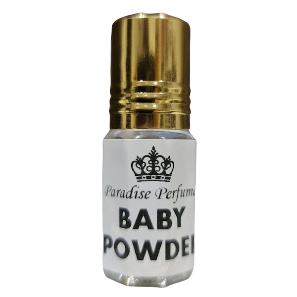 Babypuder | Wunderschöne Musky Rolle auf Duft Parfüm Öl 3ml 6ml 12ml | Erstaunlicher Duft | Vegan & Tierversuchsfrei | Alkoholfreie | Ppg