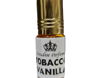 Tobacco Vanilla Roll On Perfume Oil: Vegan Alcohol-Free Fragrance