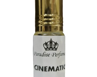 Aceite de perfume floral amaderado cinematográfico: aroma vegano sin alcohol (3 ml, 6 ml y 12 ml)