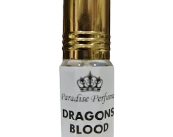 Dragons Blood Perfume Oil | Exotic Floral Chypre, Alcohol-Free