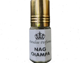 Nag Champa | Gorgeous Roll On Fragrance Perfume Oil 3ml 6ml 12ml | Amazing Scent | Vegan & Cruelty-Free | Alcohol-Free | PPG