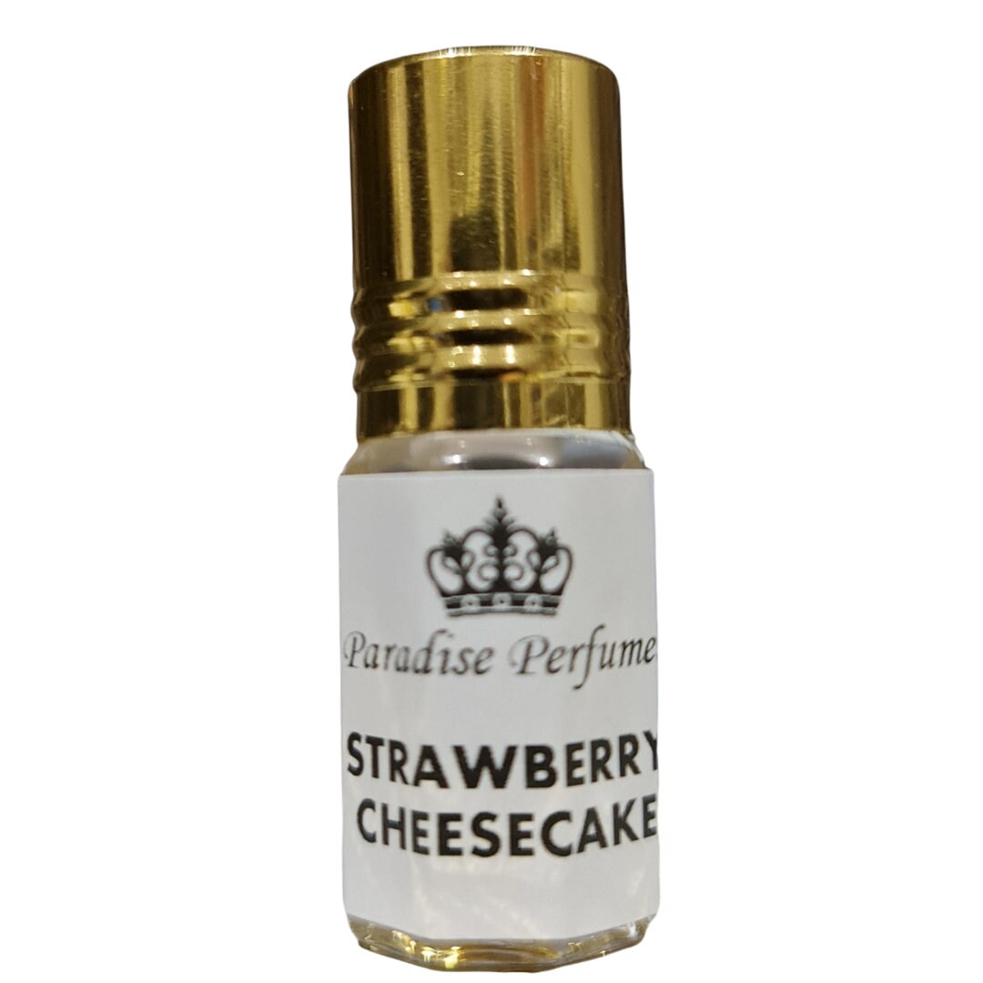 Strawberry Cheesecake Perfume Oil: Vegan Alcohol-Free Fragrance