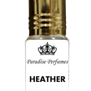 Heather | Gorgeous Roll On Fragrance Perfume Oil 3ml 6ml 12ml | Amazing Scent | Vegan & Cruelty-Free | Alcohol-Free | PPG