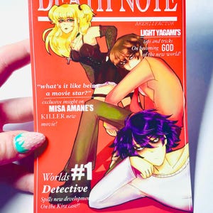 IMPRESSION DU MAGAZINE DEATHNOTE !!! 4X6