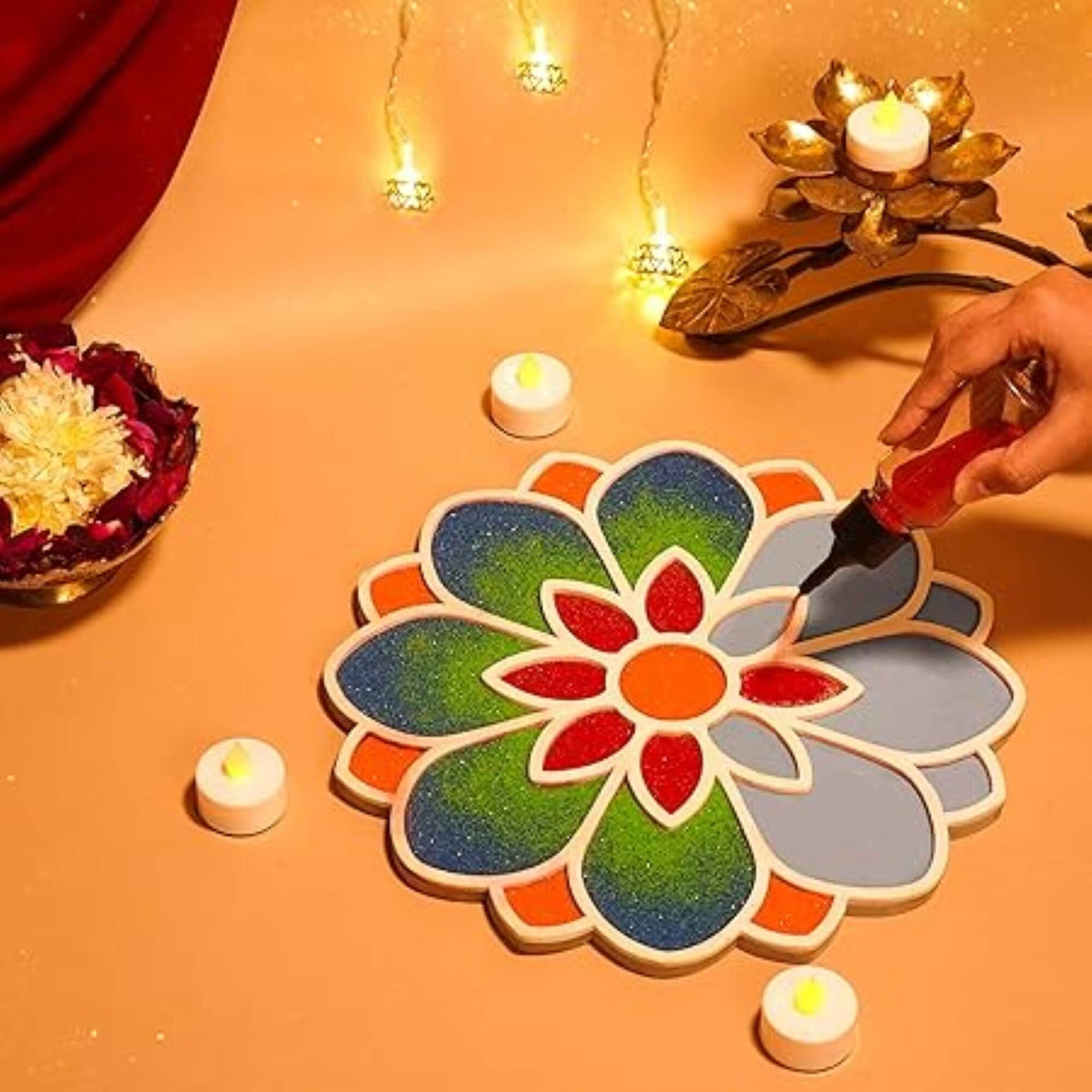 25+ Simple Rangoli Designs For Diwali