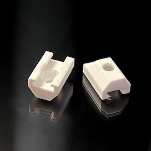 Ladderax vinyl cabinet sliding rail bracket pair