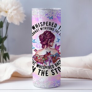 I Am The Storm Custom Tumbler, Custom Skinny Tumbler, Gift Tumbler,