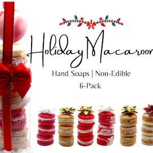 Macaroon Novelty Hand Soap | Goat Milk Hand Soap | Pumpkin Soap | Co Worker Christmas Gift