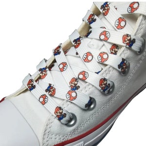 Super Mario Shoe Laces