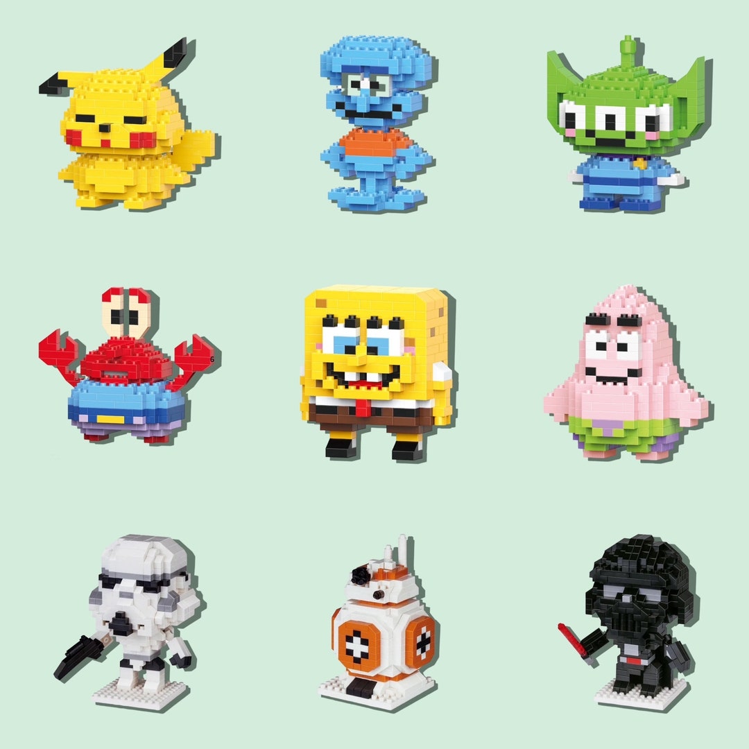 Mini Building Blocks Sets. - Etsy