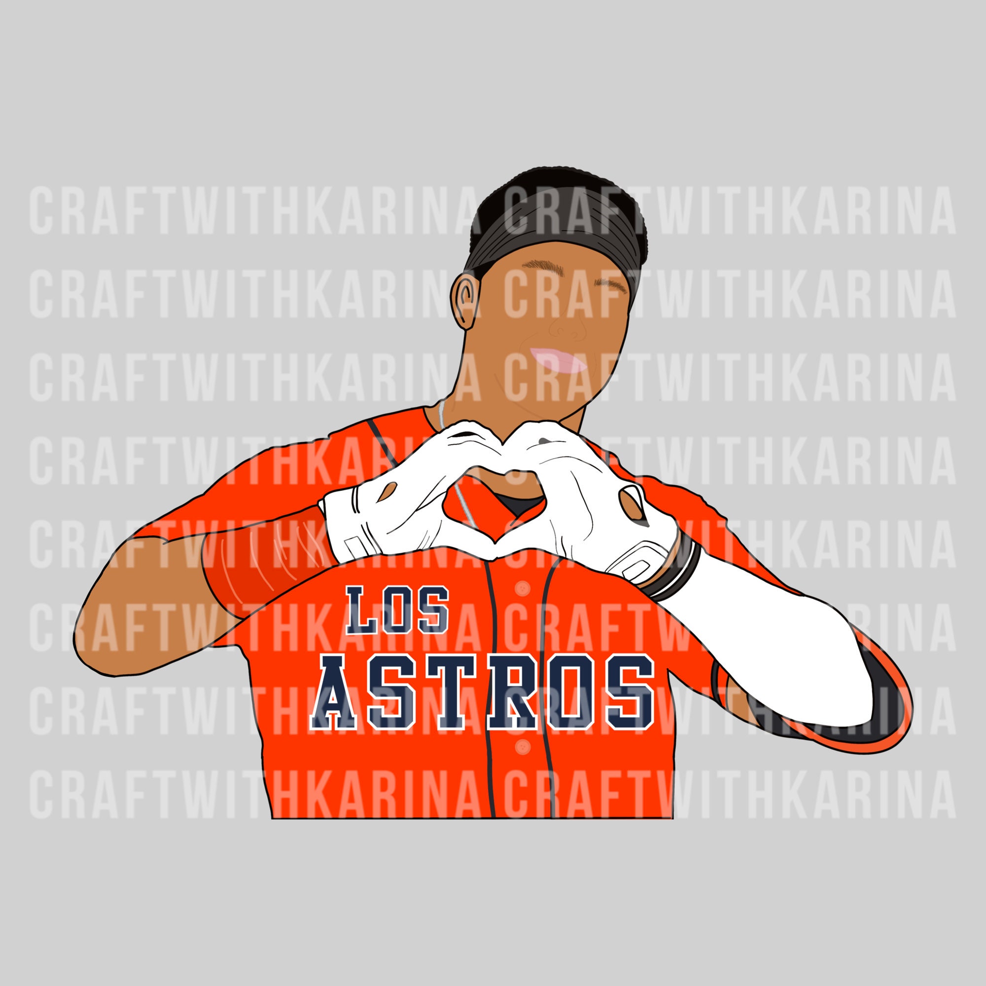 Jeremy Peña: Heart Hands Shirt, Houston - MLBPA Licensed - BreakingT