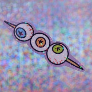 Pastel Goth Eyeball Sticker