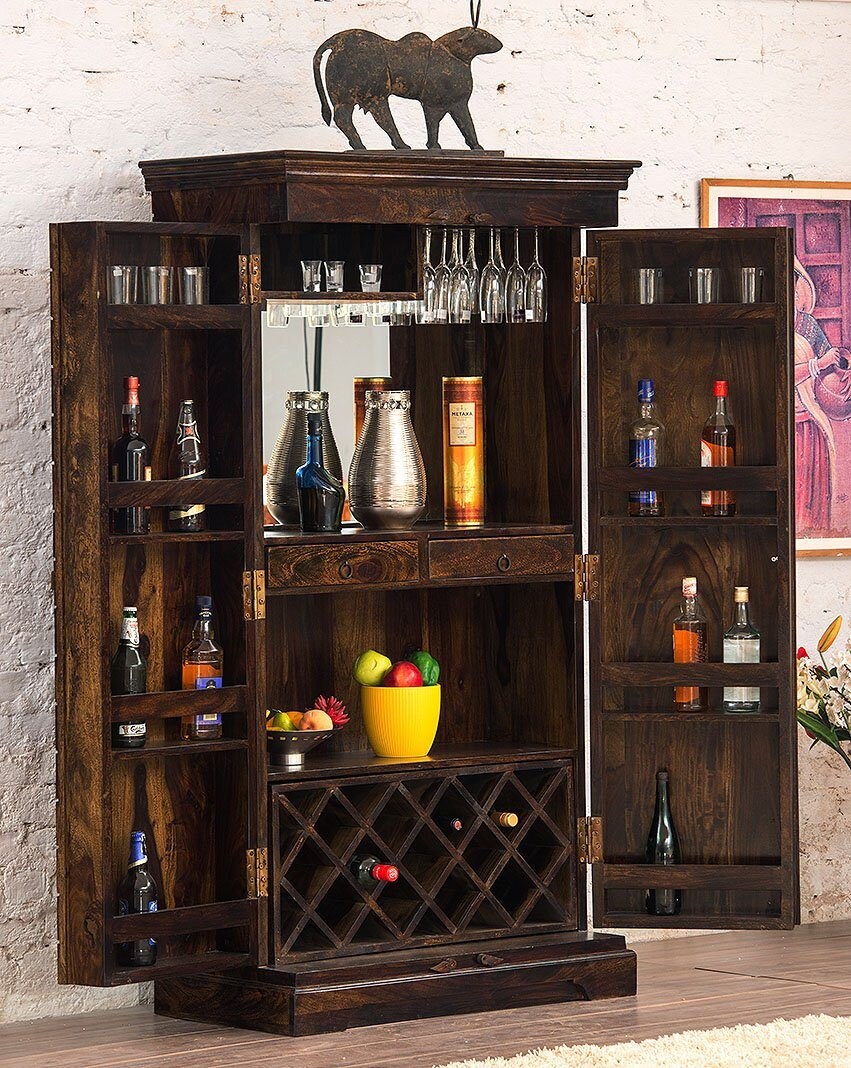  Custom Mini Bar Trunk : Handmade Products