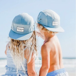 Malibu Chambray 5 Panel Hat for Toddlers & Youth