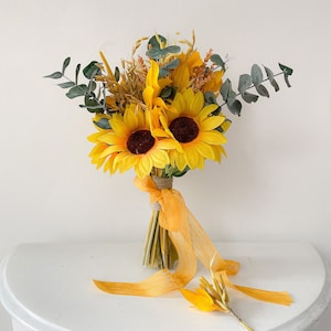Bridal Bouquet Sunflower