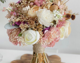 Bridal bouquet, bridal accessories, wedding bouquet, bridal flower, wedding flower bouquet, dried flower bouquet