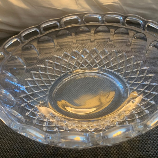 Cut-glass bowl