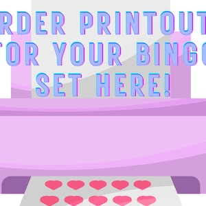 ¡Impresión de bingos! Impreso en papel cartulina. Juego familiar personalizado. Juego de fiesta personalizado. Bingo de cumpleaños personalizado. Regalo personalizado.
