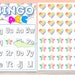 ALPHABET Games Printable, ABC Coloring, ABC Learning Sheets, Rainbow ...