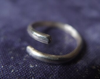 Sterling Silver Adjustable Wrap Ring - Recycled Silver - Open Ring