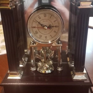 Wallace Mahogany Mantle Clock