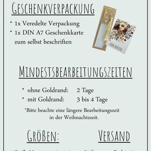 Ab 8,50 EURO: Lesezeichen personalisiert aus Epoxidharz verschiedene Farben und Gold Resin Bookmark Blau Petrol Grün Bild 6