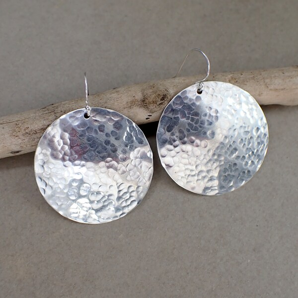 Sonoma Goods For Life® Gold Tone Hammered Quad Disc Drop Earrings