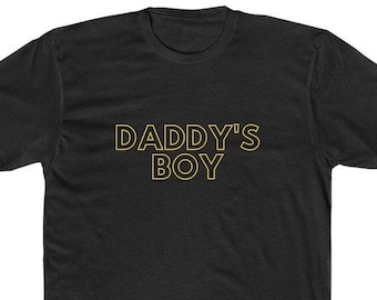 Gay DADDYS boy Tshirt Black and Yellow Leather DADDY Masculine Bear Dom sub Sir pup Trough Dominant submissive Watersports Piss Pig Urinal