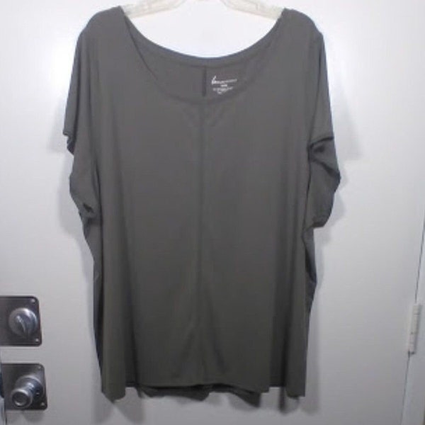 Lane Bryant Olive Color Blouse Size: 26/28