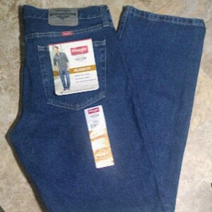 NWT Wrangler Men's Five Star Premium Denim Relaxed Fit Jeans Size: 33 X 32 image 10