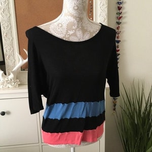 Forever 21 Color Block Sweater Top Size S/P