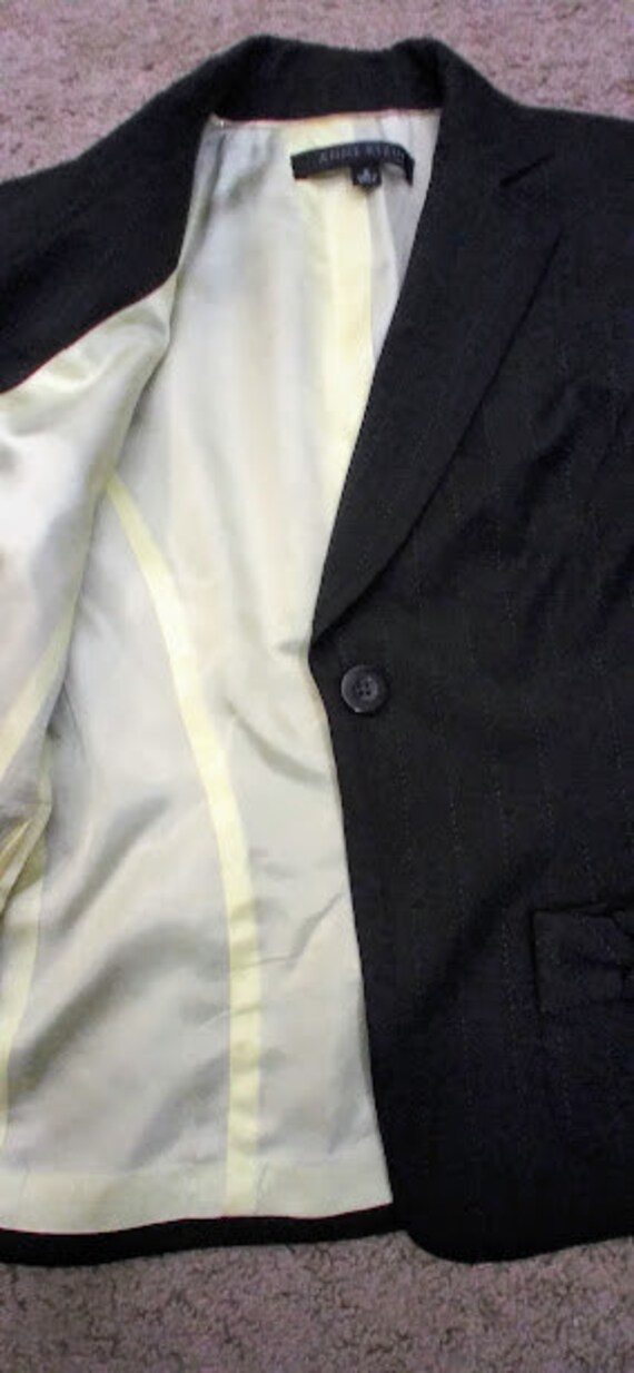 ANNE KLEIN Pin Striped Blazer Jacket NWOT-Size 0 - image 9
