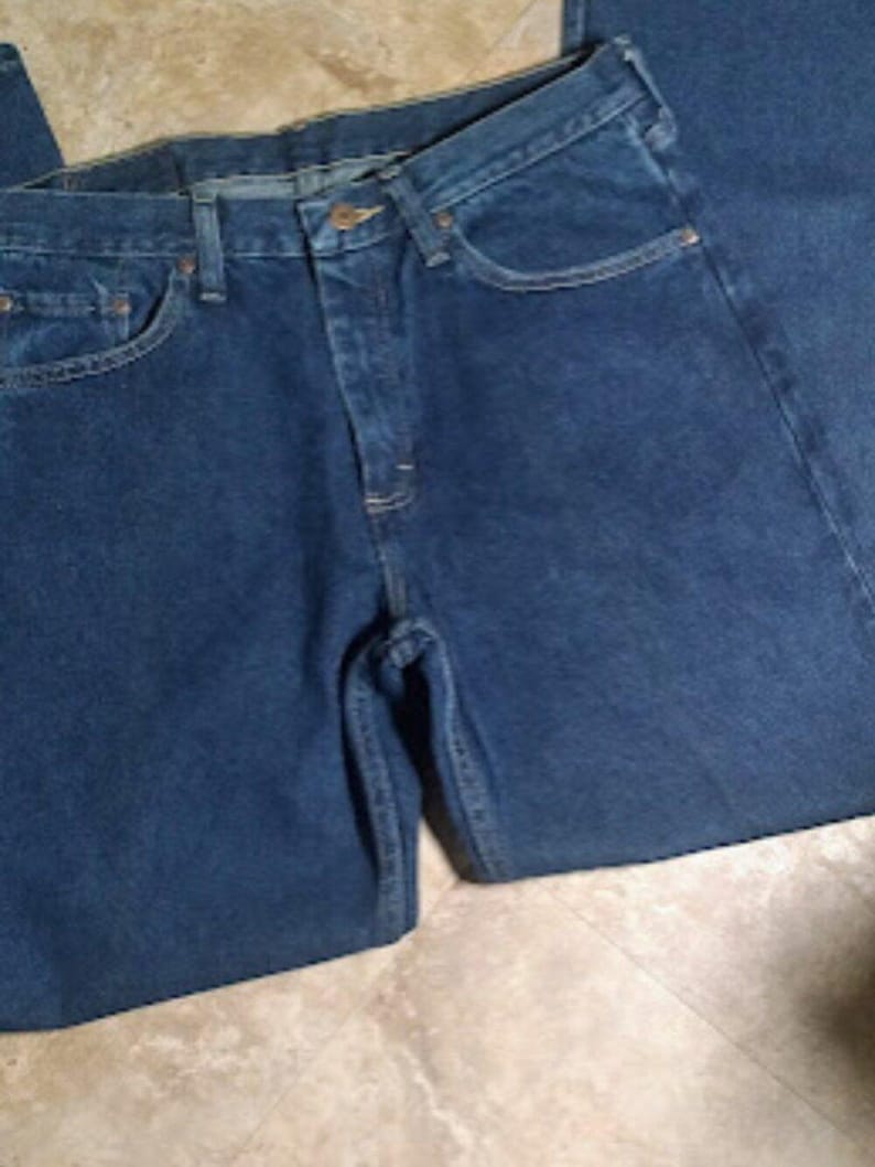 NWT Wrangler Men's Five Star Premium Denim Relaxed Fit Jeans Size: 33 X 32 image 4