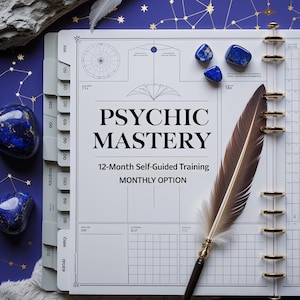 Psychic Mastery: 12-Month Self-Guided Training with Chaya - Monthly Option