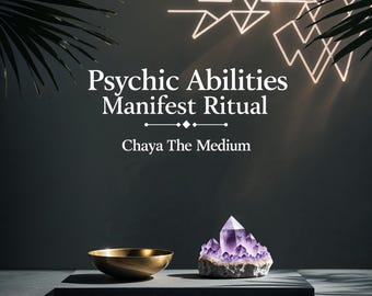 Psychic Abilities Manifestation Reading | Same Hour Delivery