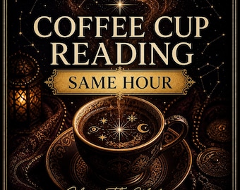 Tasseography Psychic Reading | Turkish Coffee Cup Insight | Same Hour Delivery