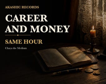 Akashic Records Career & Money Reading | Soul Purpose, Work Blocks (Same Hour)