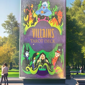 Cartas del Tarot de los Villanos