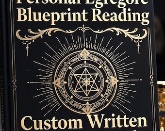 Personal Egregore Blueprint Reading | Custom Written Spiritual Guide | Same Hour Delivery