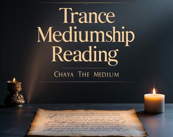 Trance Mediumship Reading | Connect with Passed Loved Ones (Written)