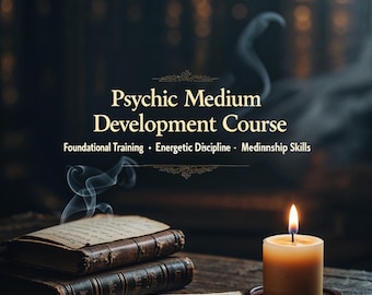 Psychic Medium Development Course | Self-Guided Mediumship Training Guide