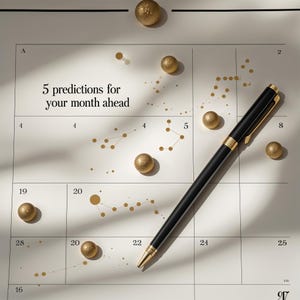 Monthly Prediction • 5 Predictions for 4 Weeks • 48 Hour Delivery