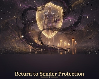 Return to Sender Protection Reading | Aura Shield, Spiritual Cleanse | Same Hour Delivery