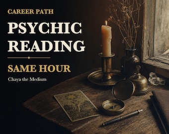 Career Path Psychic Reading | The Next 12 Months of Your Work Life | Written Same Hour