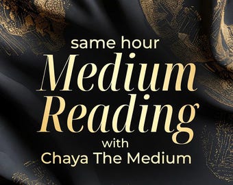 Same Hour Medium Reading | Written Spirit Message Report
