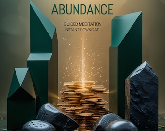 Attracting Financial Abundance Guided Meditation Instant Download