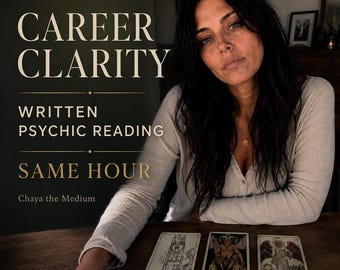 Career Psychic Reading | Job, Work and Money Clarity | Same Hour Written Answer
